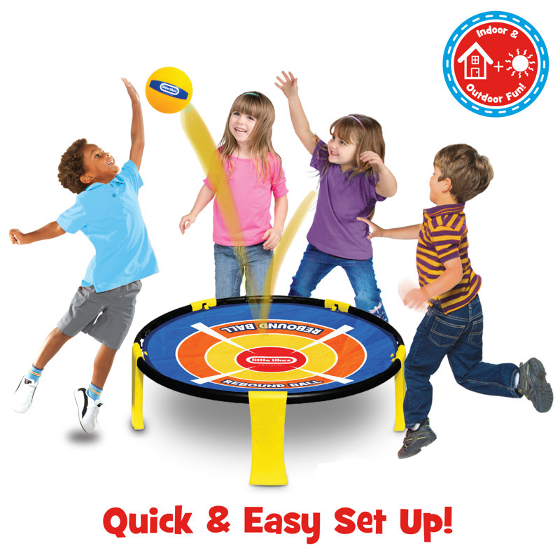 Little Tikes Easy Score Rebound Ball Game For Kids W/ 1 Hoop & 2